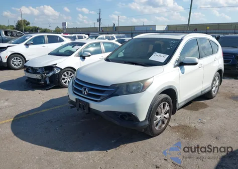 2013 Honda Cr-V Ex-L из США, поврежденный, VIN 5J6RM3H7XDL027235